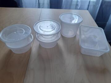 Lot de tupperware