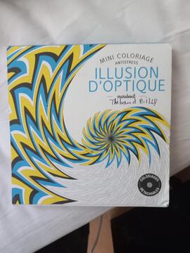 mini coloriages antistress illusions d'optique