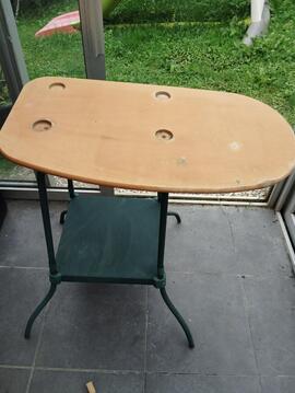 table de jardin