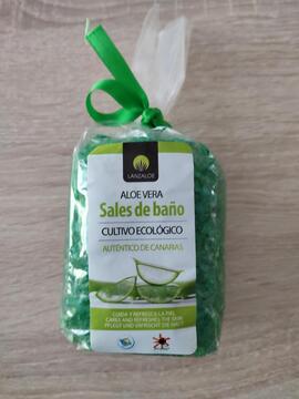 sels de bain des Canaries a l aloe vera