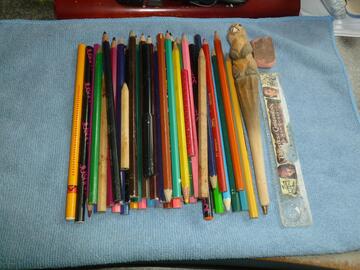 Lot Crayons de couleur Enfant