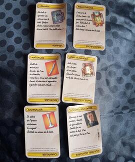 Cartes pour Cluedo