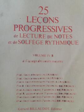 méthodes de solfège niveau avancé