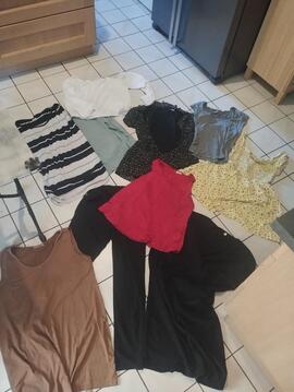 lot vêtements femme taille M/L