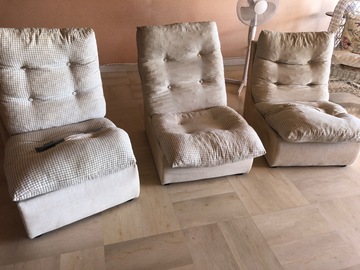 3 fauteuils