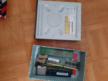 RAM DDR2 et lecteur cd