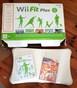 planche wii fit plus + jeux de remise en forme