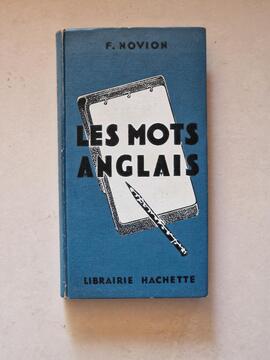 Livre ancien Les mots anglais