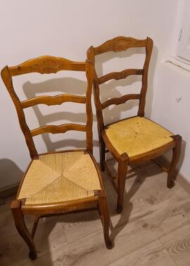 2 chaises