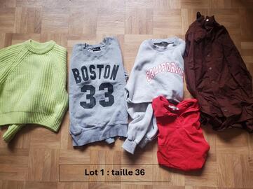 Lot vêtements fille - Taille 32 à 36