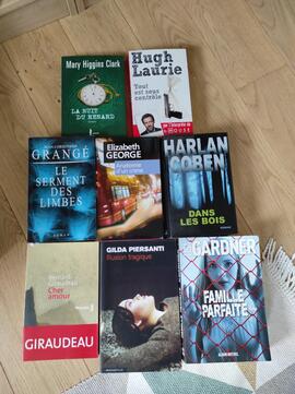 Lot de livres policier