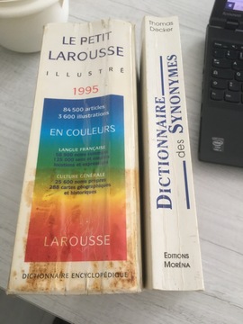 dictionnaire et dictionnaire des synonymes