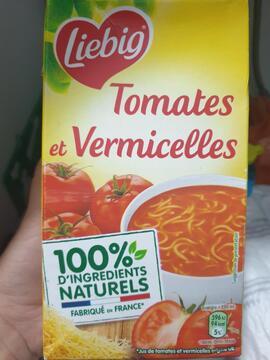 tomates et vermicelles