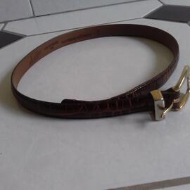 ceinture femme en cuir marron taille 65