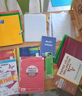 fournitures scolaires