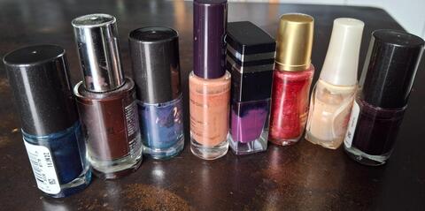 lot de vernis à ongles