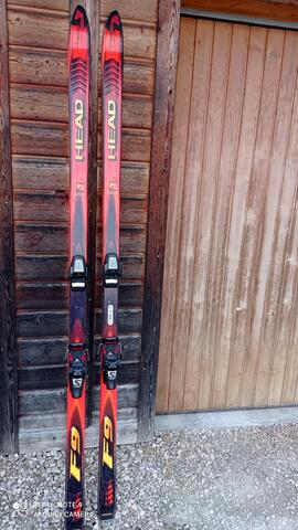 ski piste 2.00m head avec fixation salomon bon etat