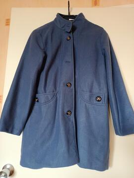 Manteau polaire bleu T. 38/40