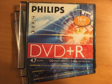 DVD +R 4,7 Go vierges x3