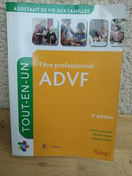 livre formation ADVF Vuibert