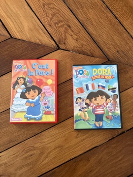 deux dvd de Dora l’explorateur