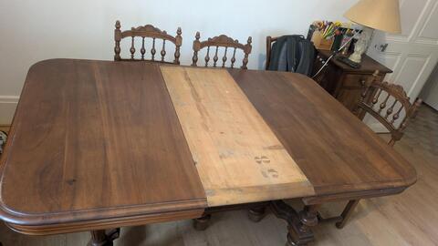 Table ancienne bois