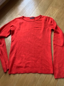 pull orange. taille 36