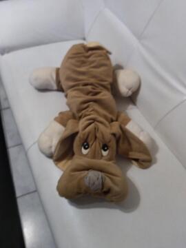 chien en peluche