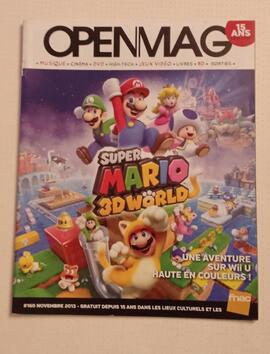 Livre open mag super mario