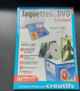 papier jaquette DVD