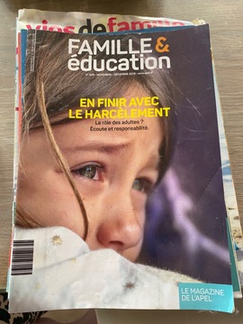 lot de magazines sur famille et éducation