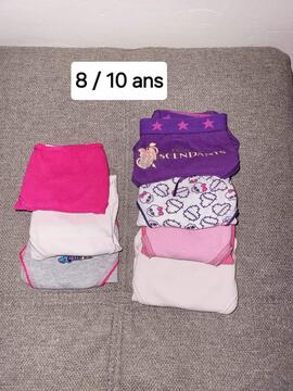 8/10 ans Lot de culottes