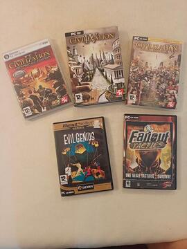 Lot de jeux PC