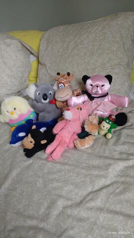 Lot Peluches diverses