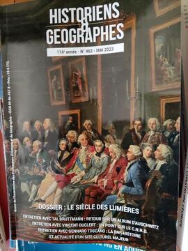 Revues historiens et géographes