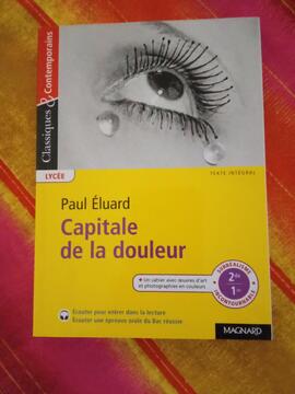 recueil de poèmes "Capitale de la douleur" de Paul Eluard