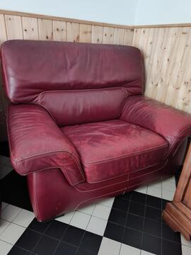 fauteuil cuir