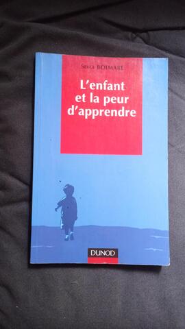 Livre "L'enfant et la peur d'apprendre" de Serge Boismare