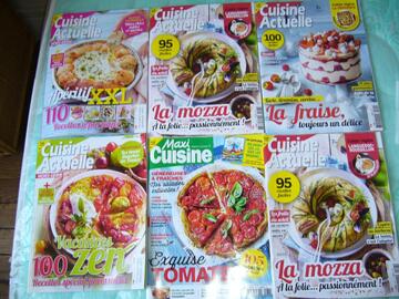 Magazines cuisine été 2024