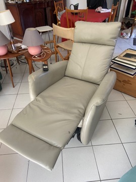 fauteuil bascule électrique