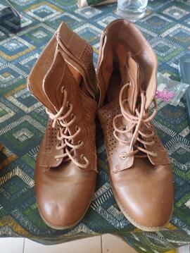 bottines Camel