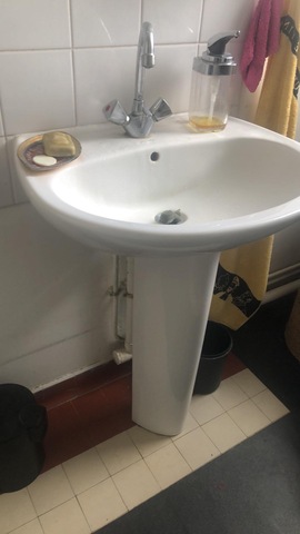 lavabo et son pied