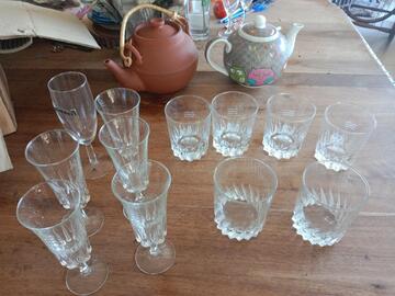 Lot de verres