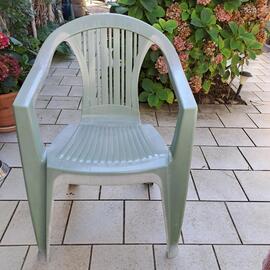 Lot de 8 chaises de jardin