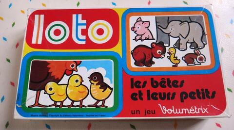 Loto : Les bêtes et leurs petits