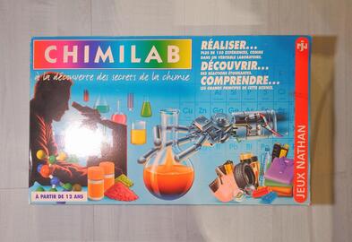 Jeu de chimie pour enfants 12 ans - Nathan Chimilab