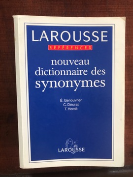 Petit dictionnaire des synonymes