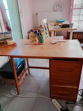 Bureau en bois