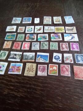 Lot de timbres