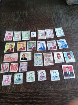 Lot de timbres